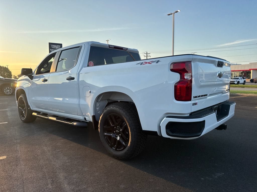 New 2026 Chevrolet Silverado 1500 Custom w/ Turbomax Blackout Package AWD/4WD image 4