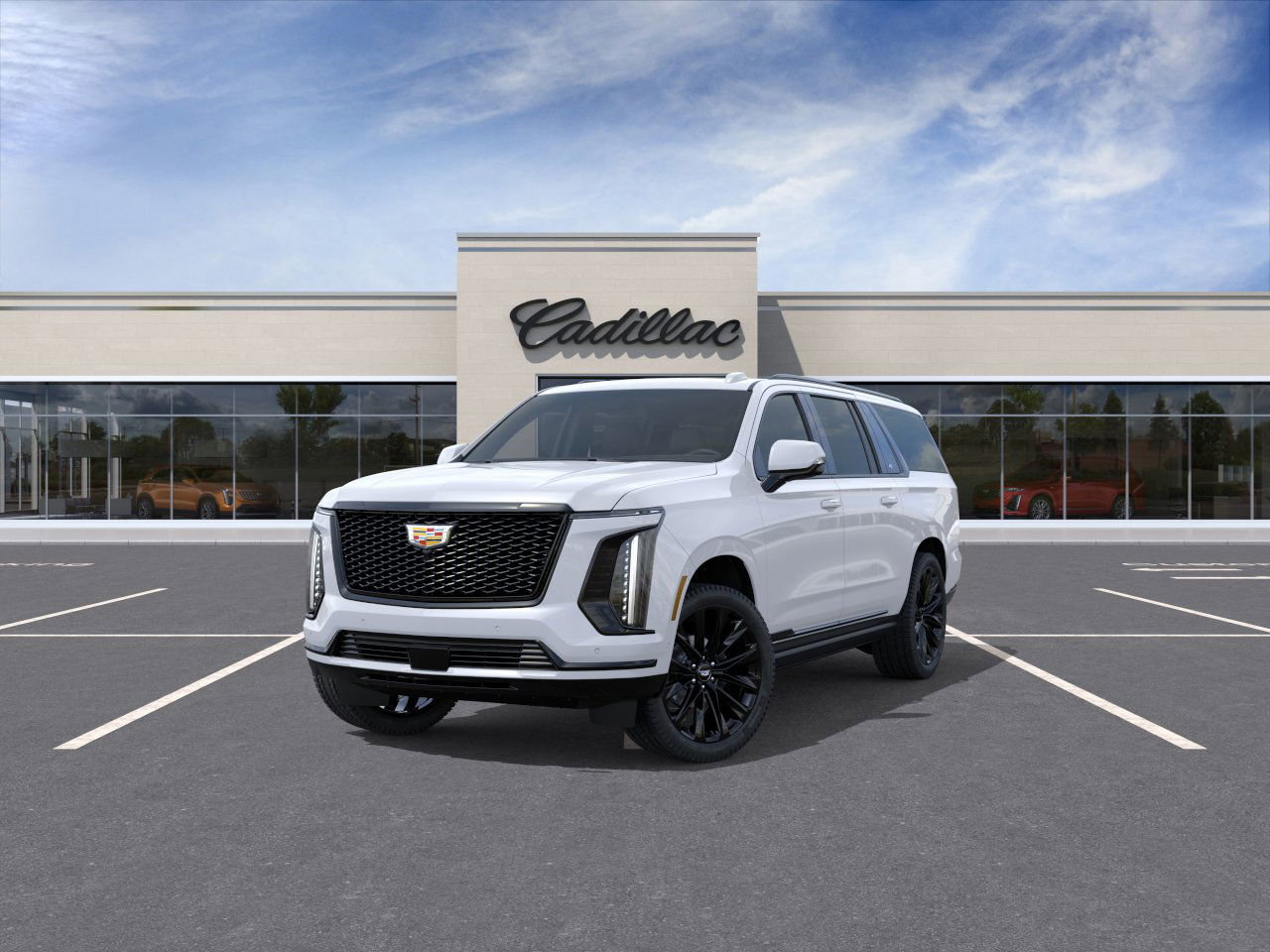 New 2026 Cadillac Escalade ESV Sport w/ LPO, ONYX Package image 8