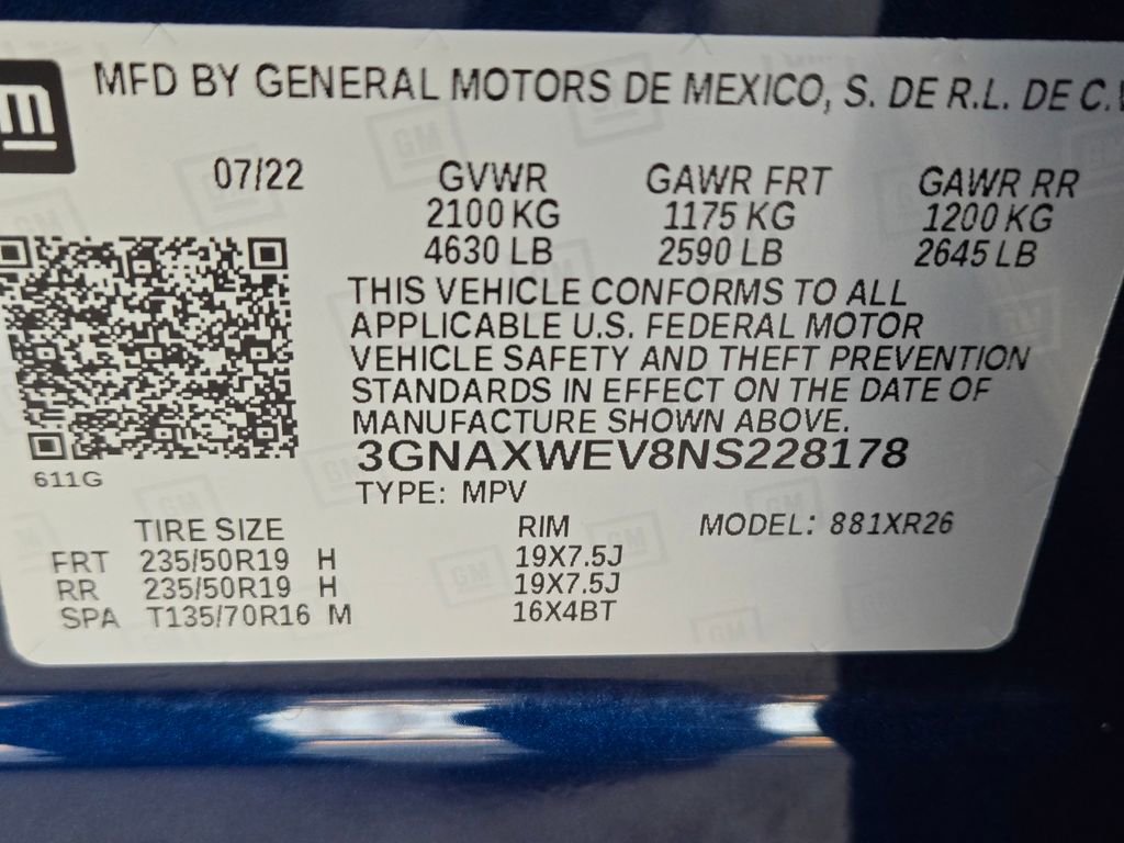 Used 2022 Chevrolet Equinox RS image 33