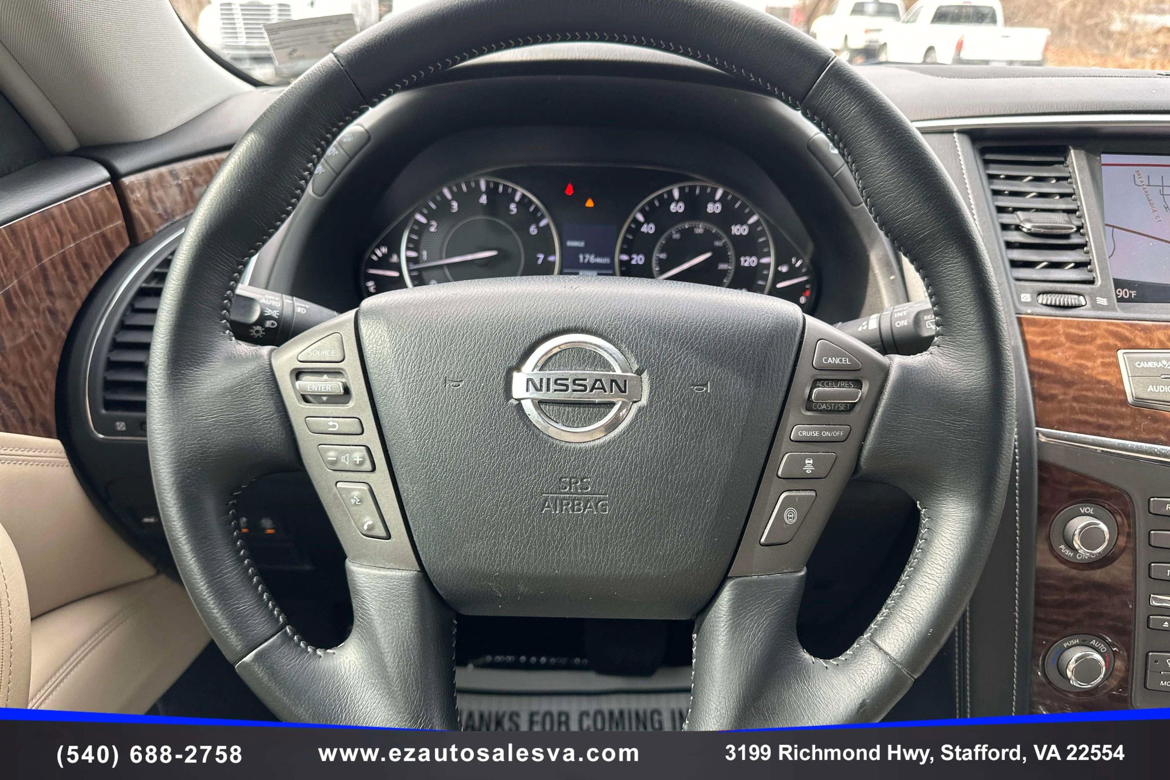 Used 2019 Nissan Armada Platinum w/ Captain's Chairs Package image 28