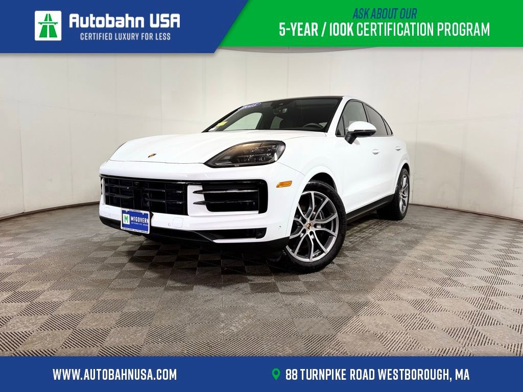 Used 2025 Porsche Cayenne Coupe w/ Premium Package Plus image 1