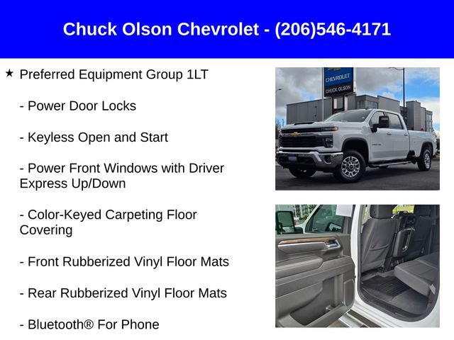 Certified 2025 Chevrolet Silverado 2500 LT w/ Safety Package AWD/4WD image 8