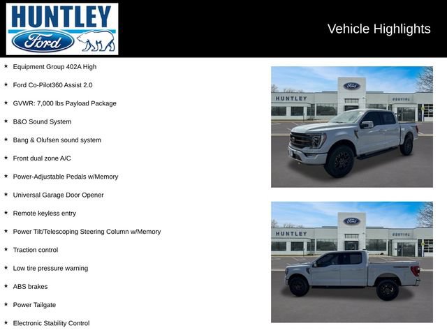 Certified 2023 Ford F150 Tremor w/ Equipment Group 402A High AWD/4WD image 2