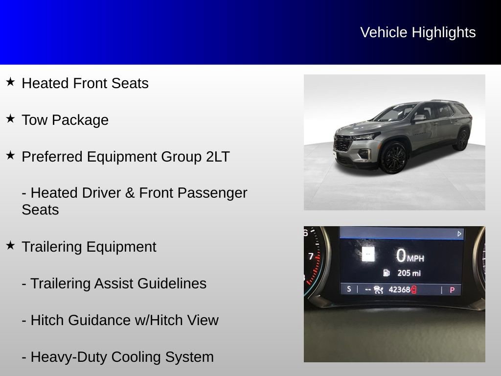 Used 2023 Chevrolet Traverse RS image 8