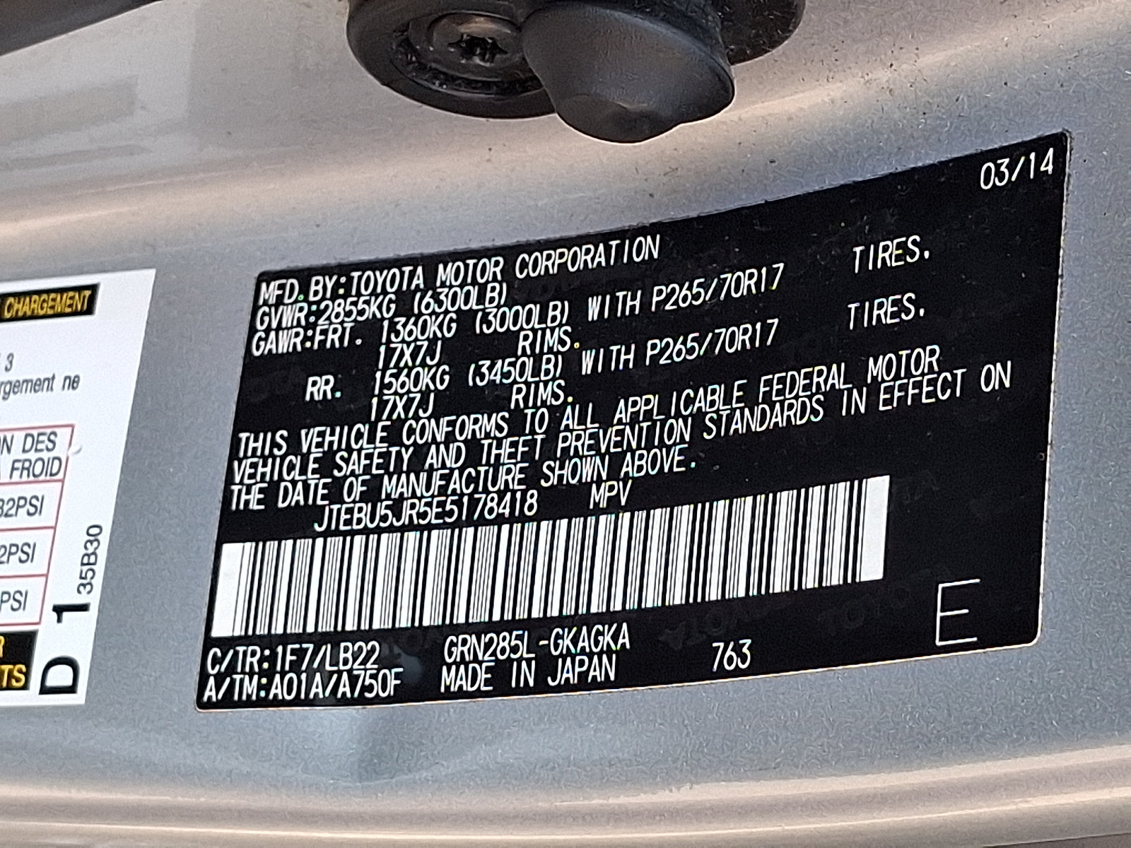 Used 2014 Toyota 4Runner SR5 Premium AWD/4WD image 28