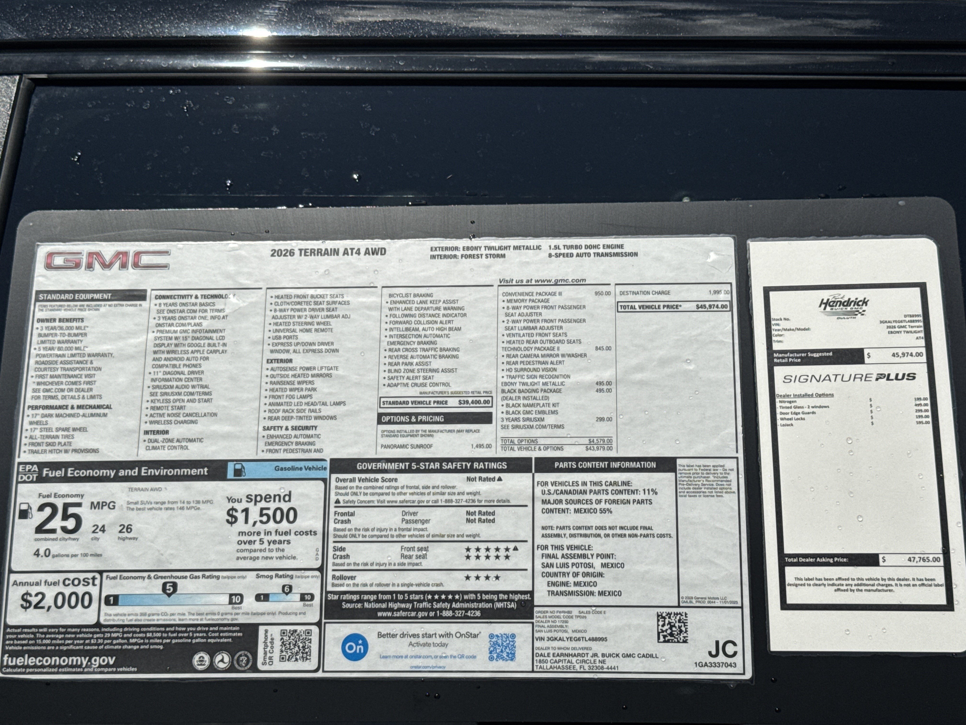 New 2026 GMC Terrain AT4 w/ Convenience Package III AWD/4WD image 38