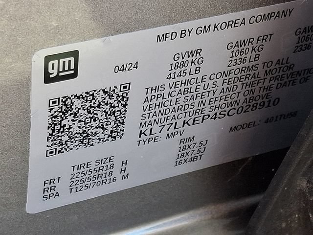 Certified 2025 Chevrolet Trax ACTIV w/ Driver Confidence Package FWD image 26