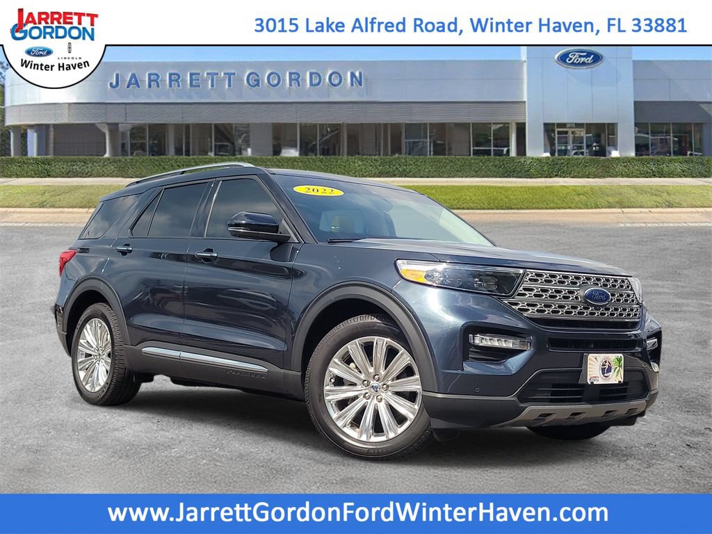 Used 2022 Ford Explorer Limited w/ Equipment Group 301A RWD image 1