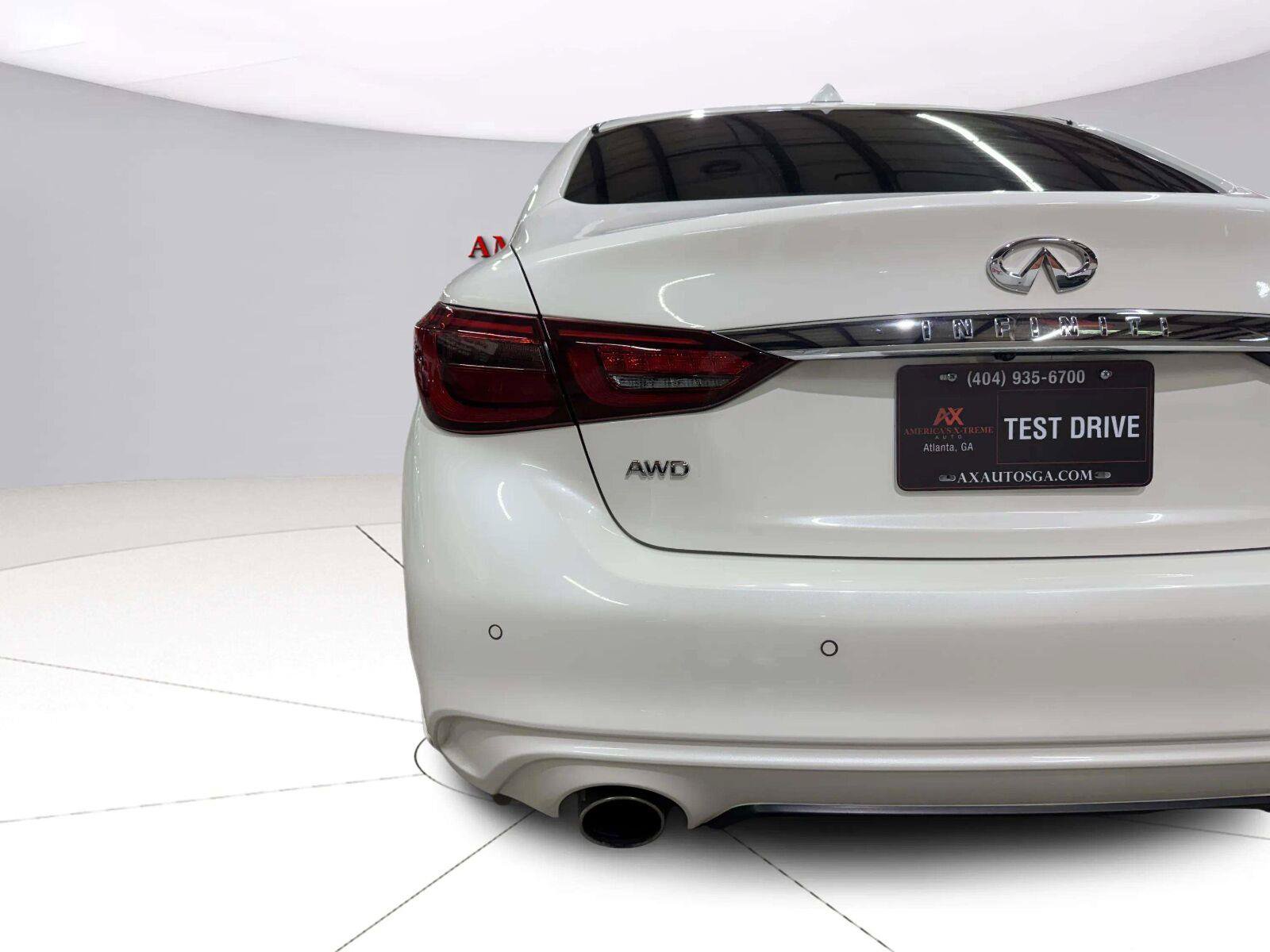 Used 2022 INFINITI Q50 Luxe w/ Cargo Package AWD/4WD image 14