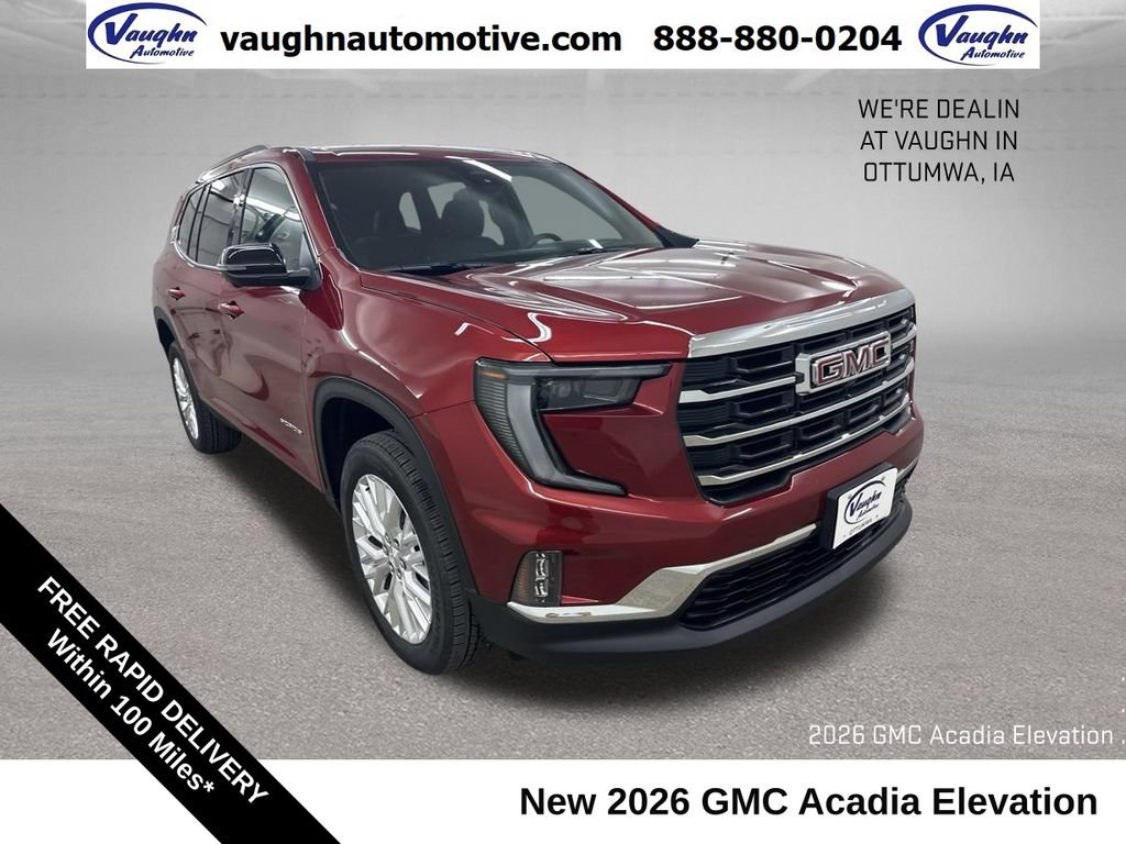 New 2026 GMC Acadia Elevation w/ Elevation Premium Package AWD/4WD 360° Tour