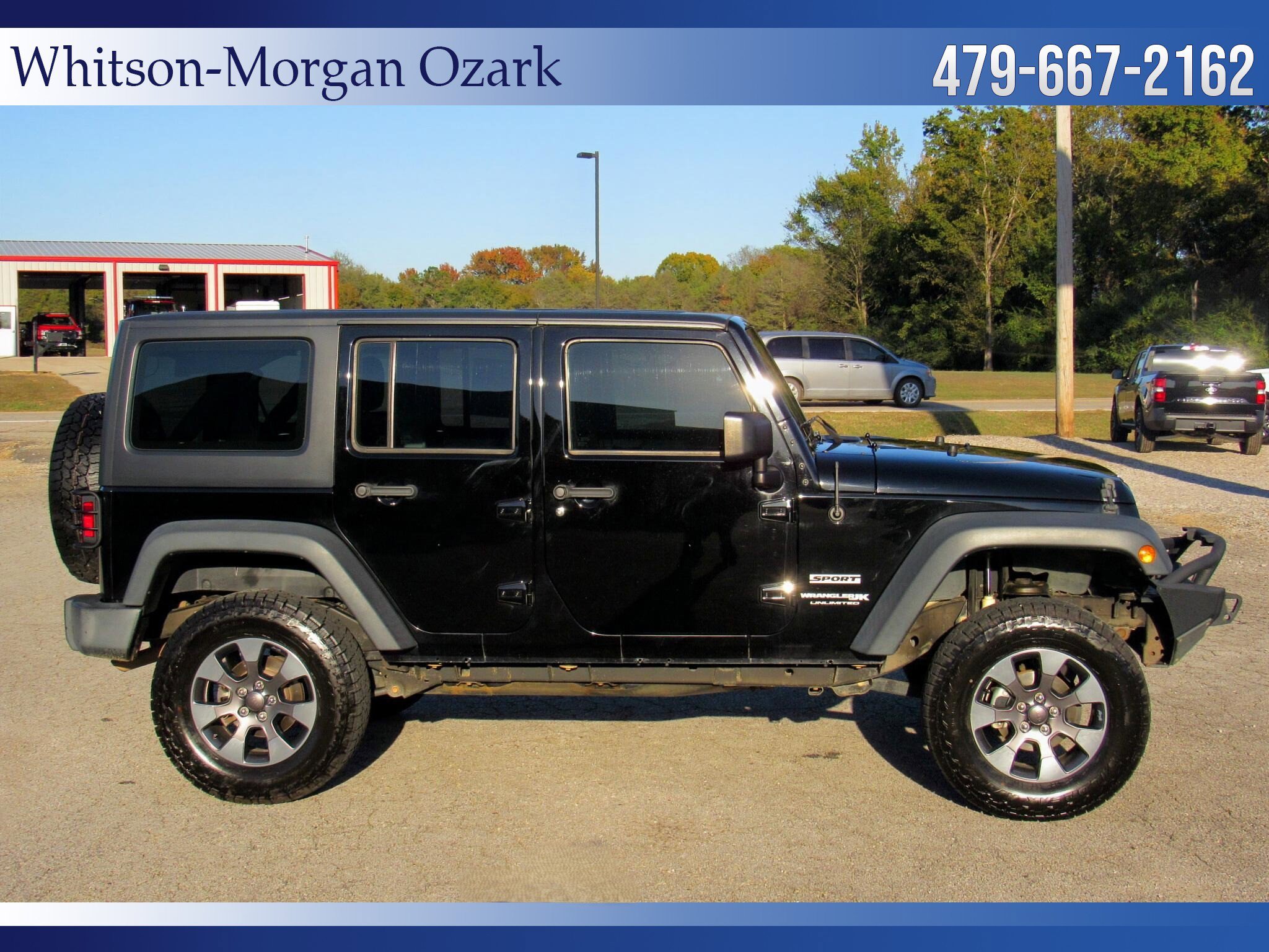 Used 2018 Jeep Wrangler Unlimited Sport w/ Connectivity Group AWD/4WD image 15