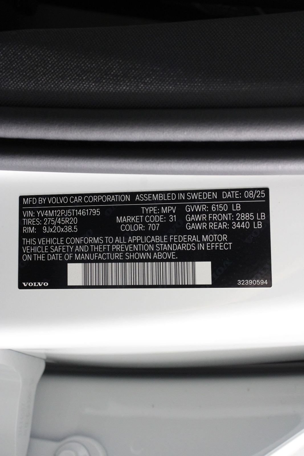 Certified 2026 Volvo XC90 B5 Core AWD/4WD image 16