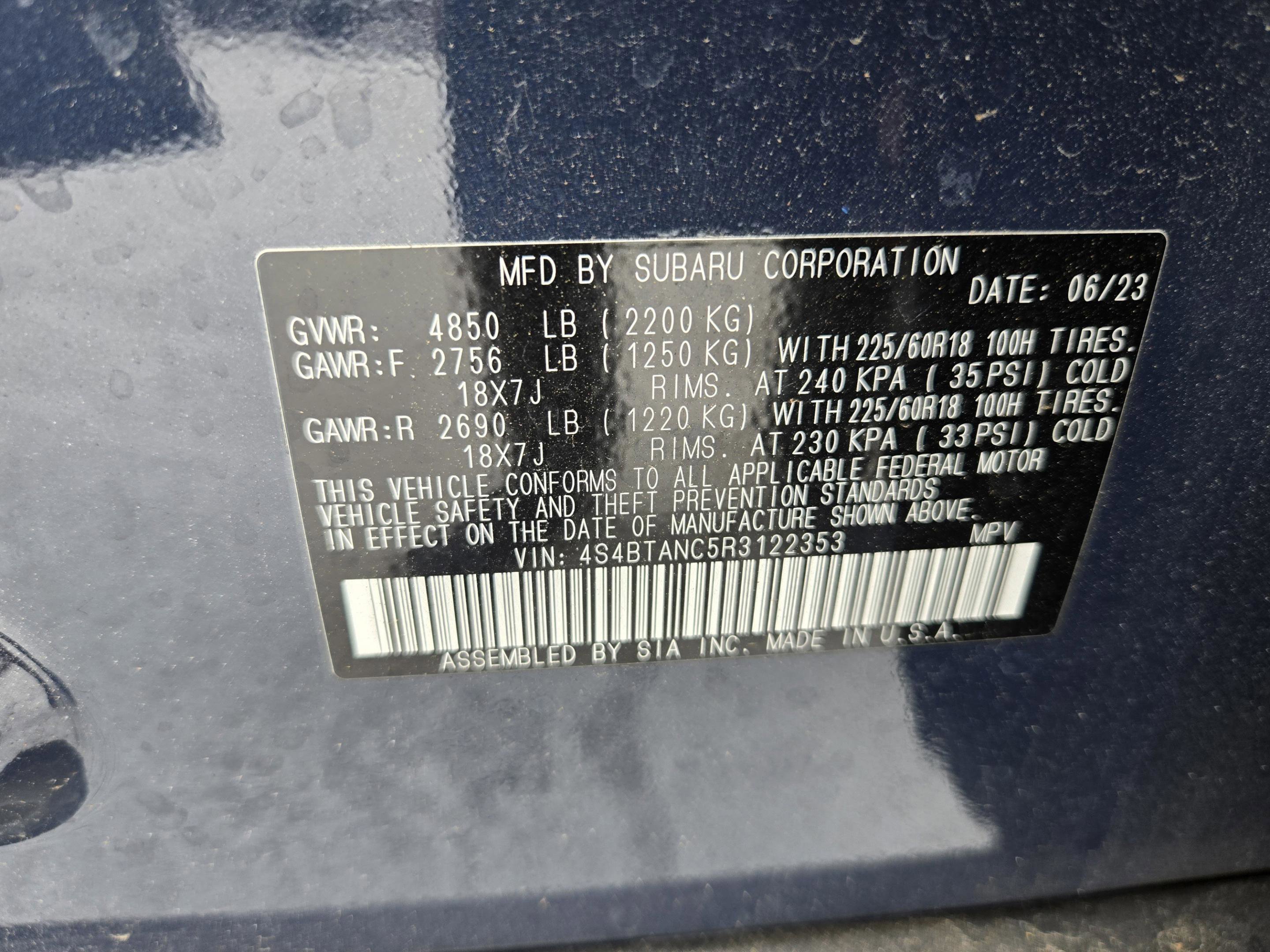 Used 2024 Subaru Outback Limited AWD/4WD image 30