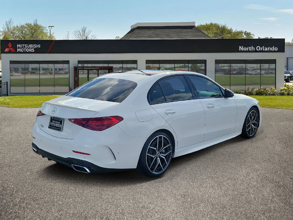 Used 2022 Mercedes-Benz C 300 Sedan w/ AMG Line w/ Night Package image 4