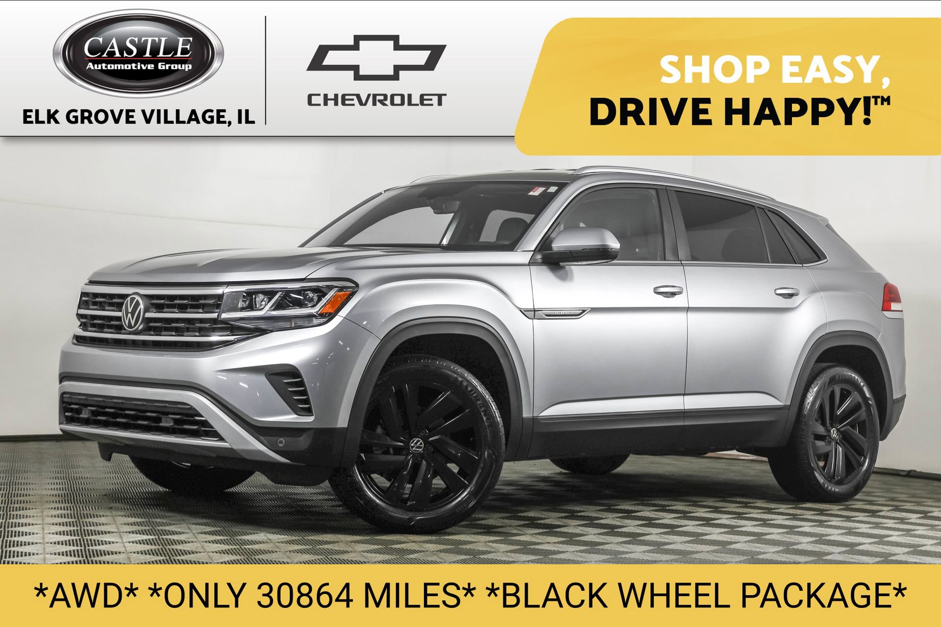 Used 2022 Volkswagen Atlas Cross Sport SE AWD/4WD image 1