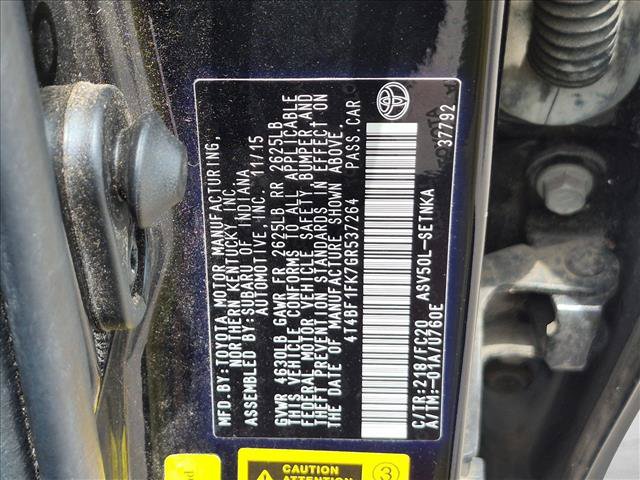 Used 2016 Toyota Camry LE FWD image 15