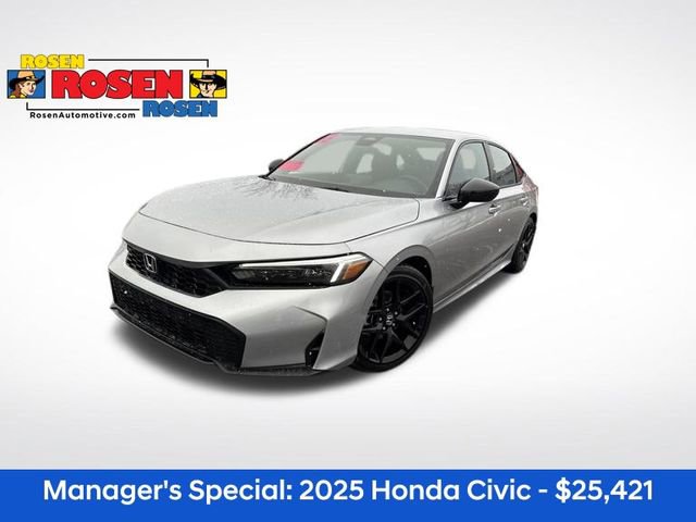 Certified 2025 Honda Civic Sport image 1