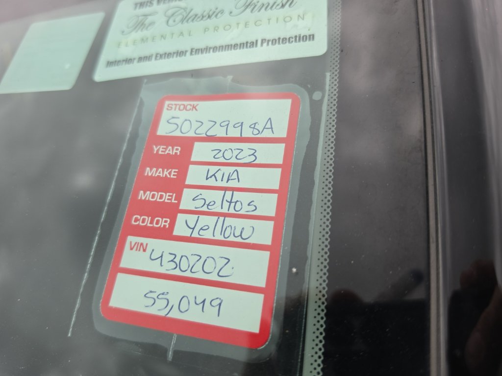 Certified 2023 Kia Seltos S FWD image 8