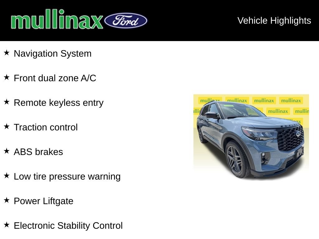 New 2026 Ford Explorer ST w/ Sun And Sound Package AWD/4WD image 15