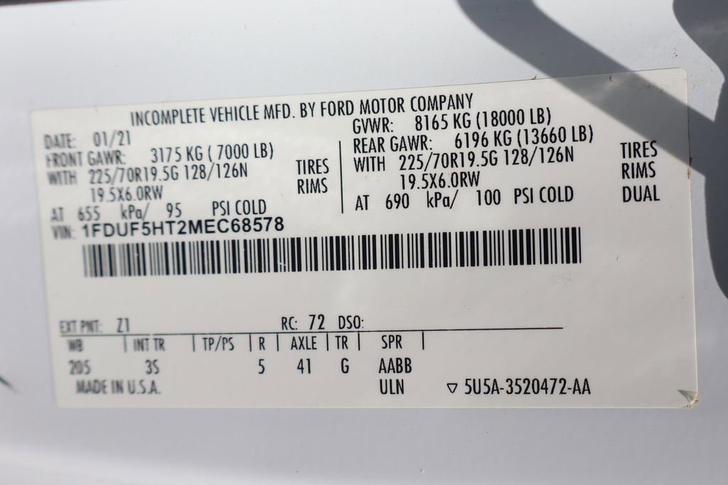 Used 2021 Ford F550 XLT image 52