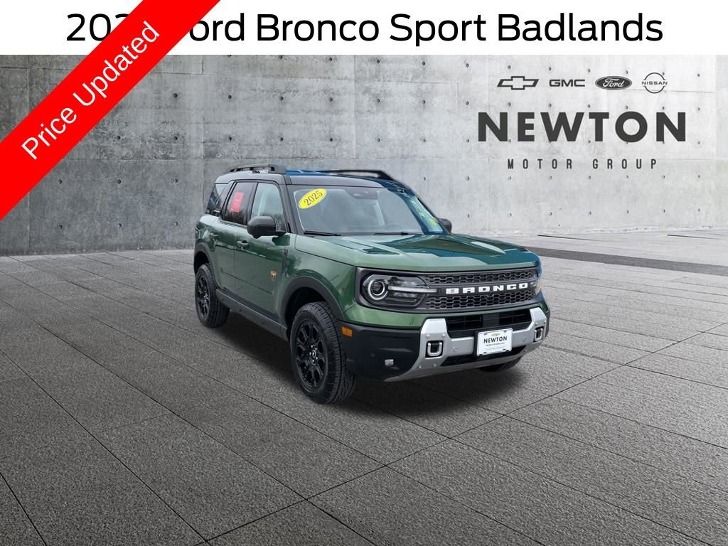 Used 2025 Ford Bronco Sport Badlands AWD/4WD video 1