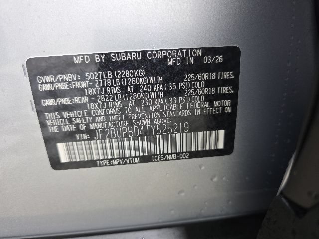 New 2026 Subaru Outback Premium AWD/4WD image 39