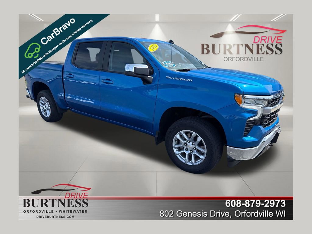 Certified 2022 Chevrolet Silverado 1500 LT w/ Protection Package AWD/4WD image 1
