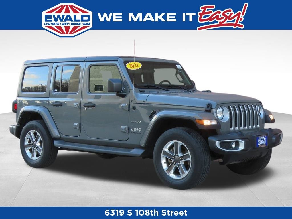 Used 2021 Jeep Wrangler Unlimited Sahara