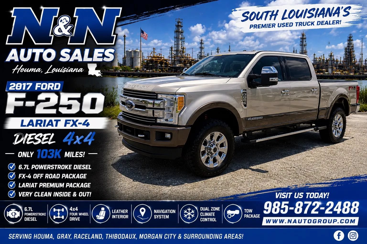 Used 2017 Ford F250 Lariat w/ Lariat Ultimate Package