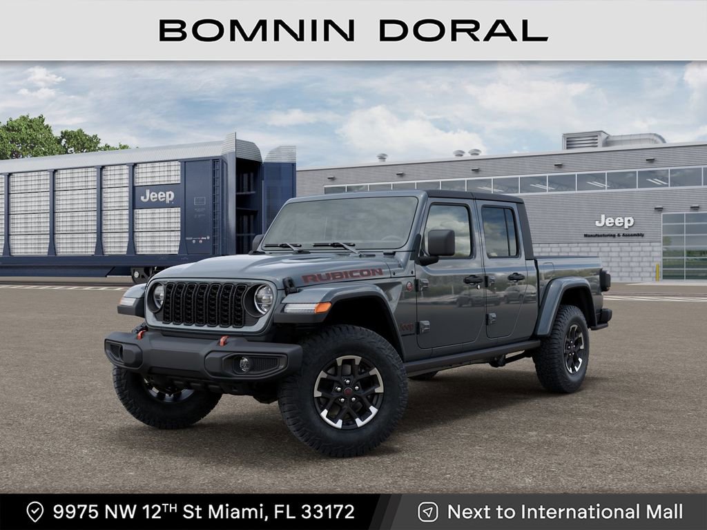 New 2026 Jeep Gladiator Rubicon w/ Steel Power Dome Hood Package AWD/4WD image 1