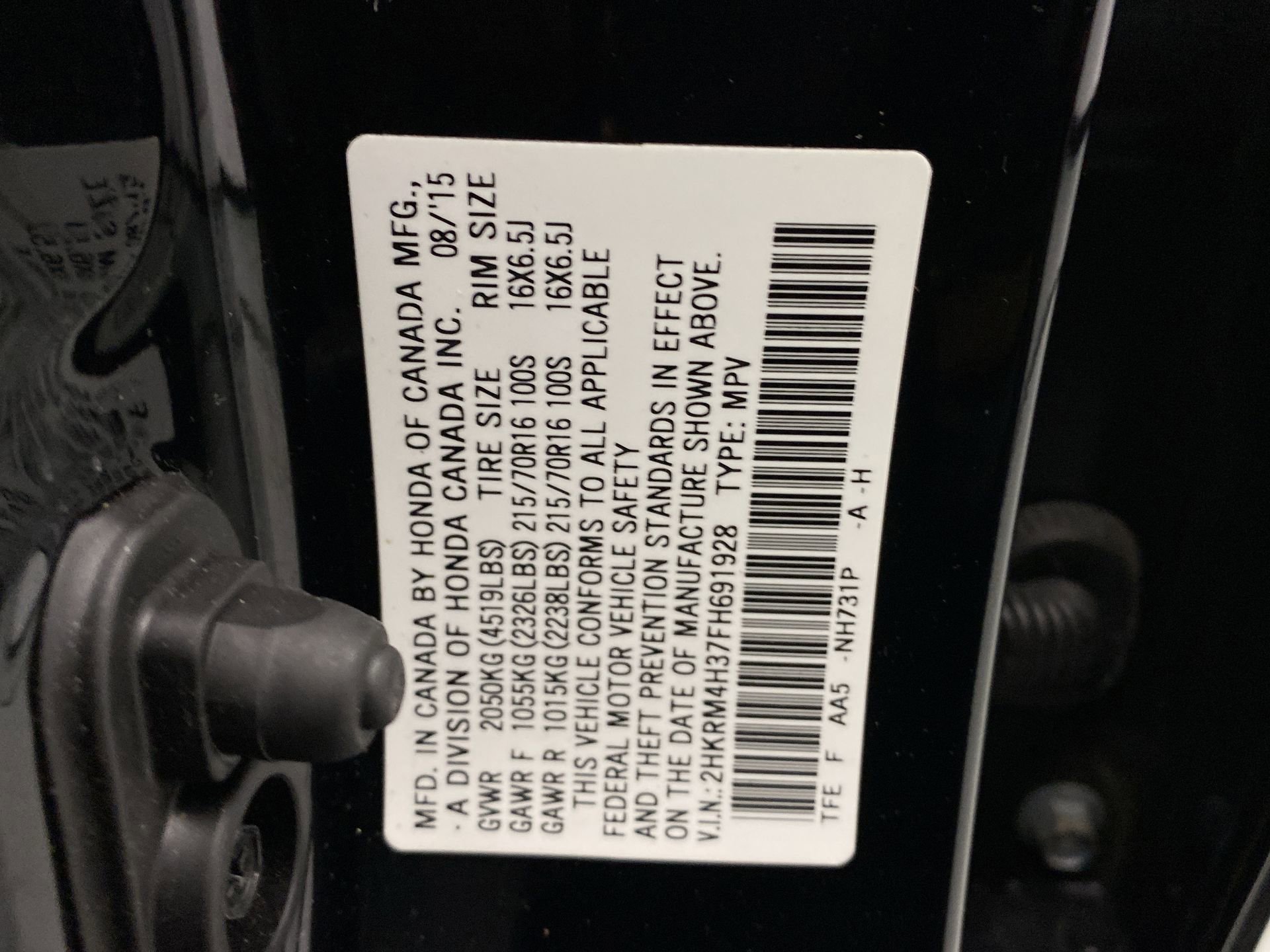 Used 2015 Honda CR-V LX image 19