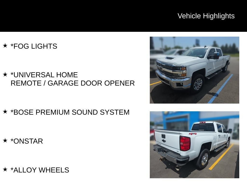 Used 2019 Chevrolet Silverado 2500 LTZ w/ Duramax Plus Package AWD/4WD image 15
