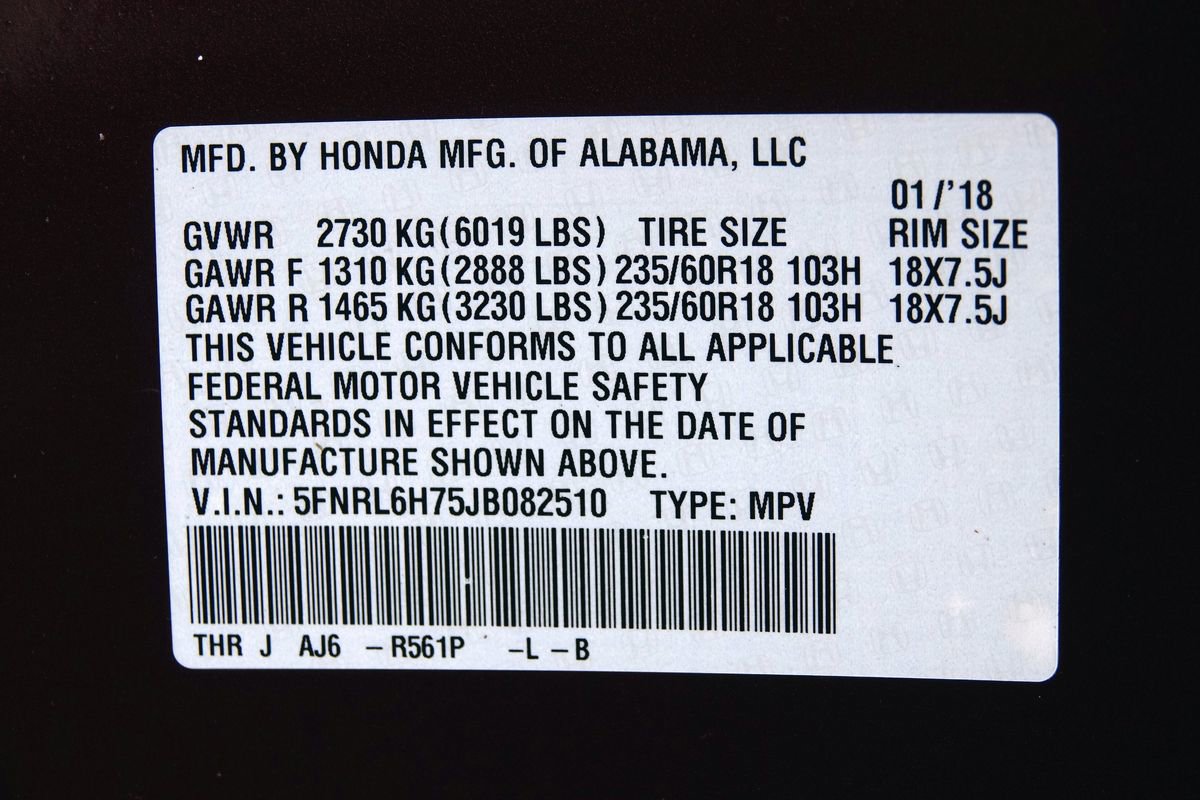Used 2018 Honda Odyssey EX-L image 44