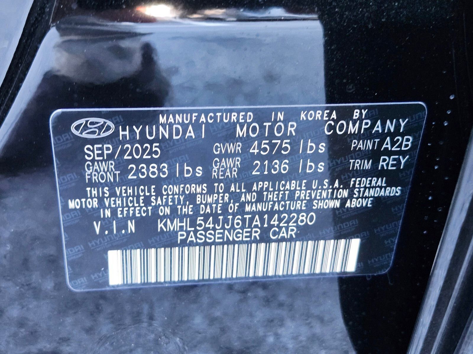 New 2026 Hyundai Sonata Limited FWD image 35
