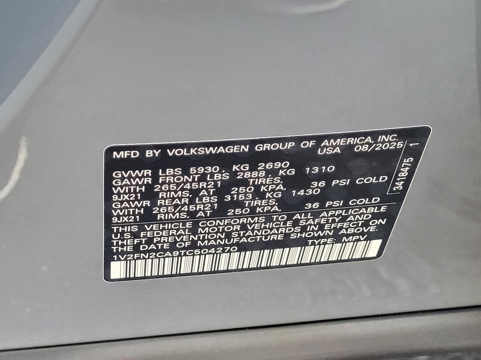 New 2026 Volkswagen Atlas SEL Premium R-Line image 23