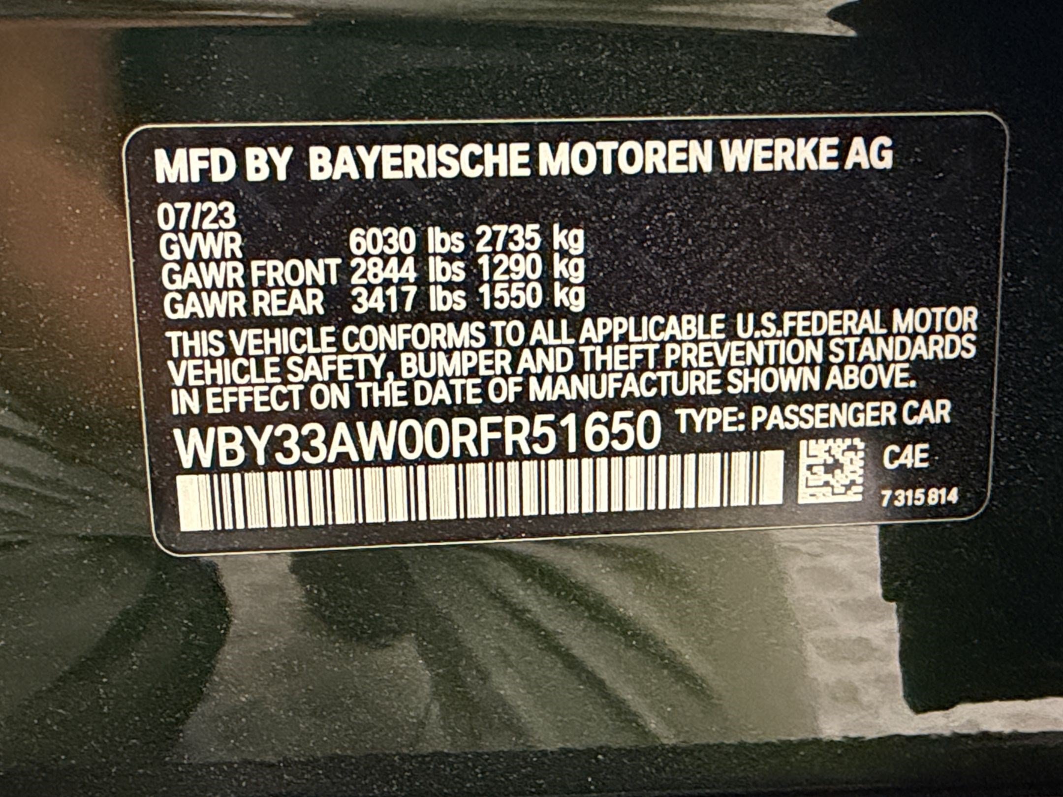Used 2024 BMW i4 M50 AWD/4WD image 26