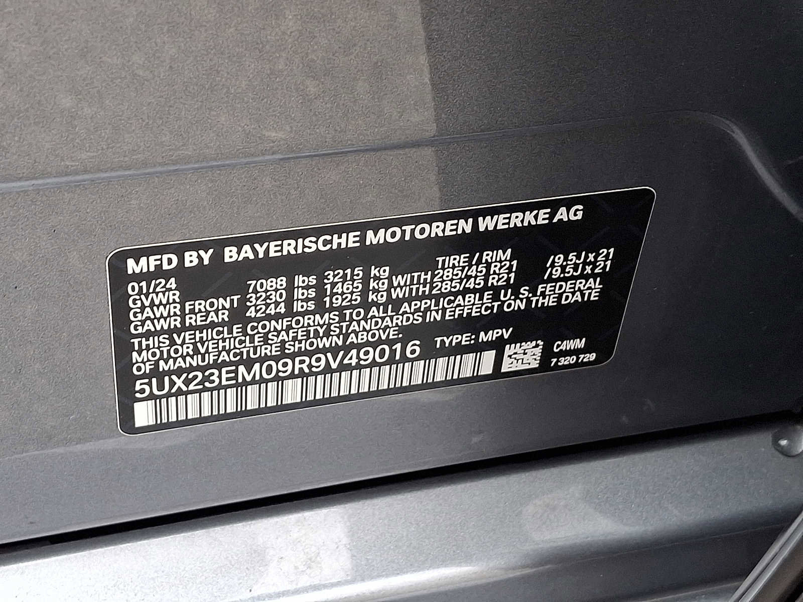 Certified 2024 BMW X7 xDrive40i image 29
