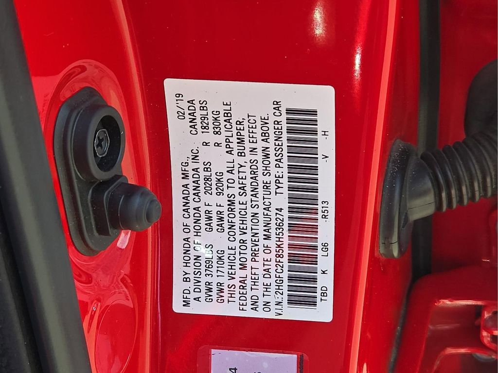 Used 2019 Honda Civic Sport image 27