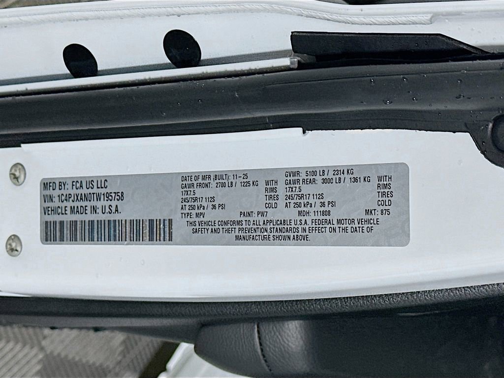 New 2026 Jeep Wrangler Sport S image 18