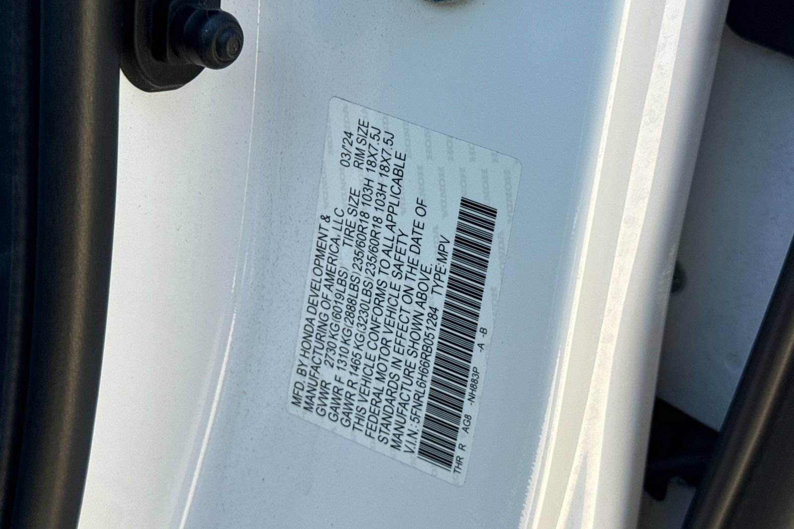 Used 2024 Honda Odyssey EX-L image 55