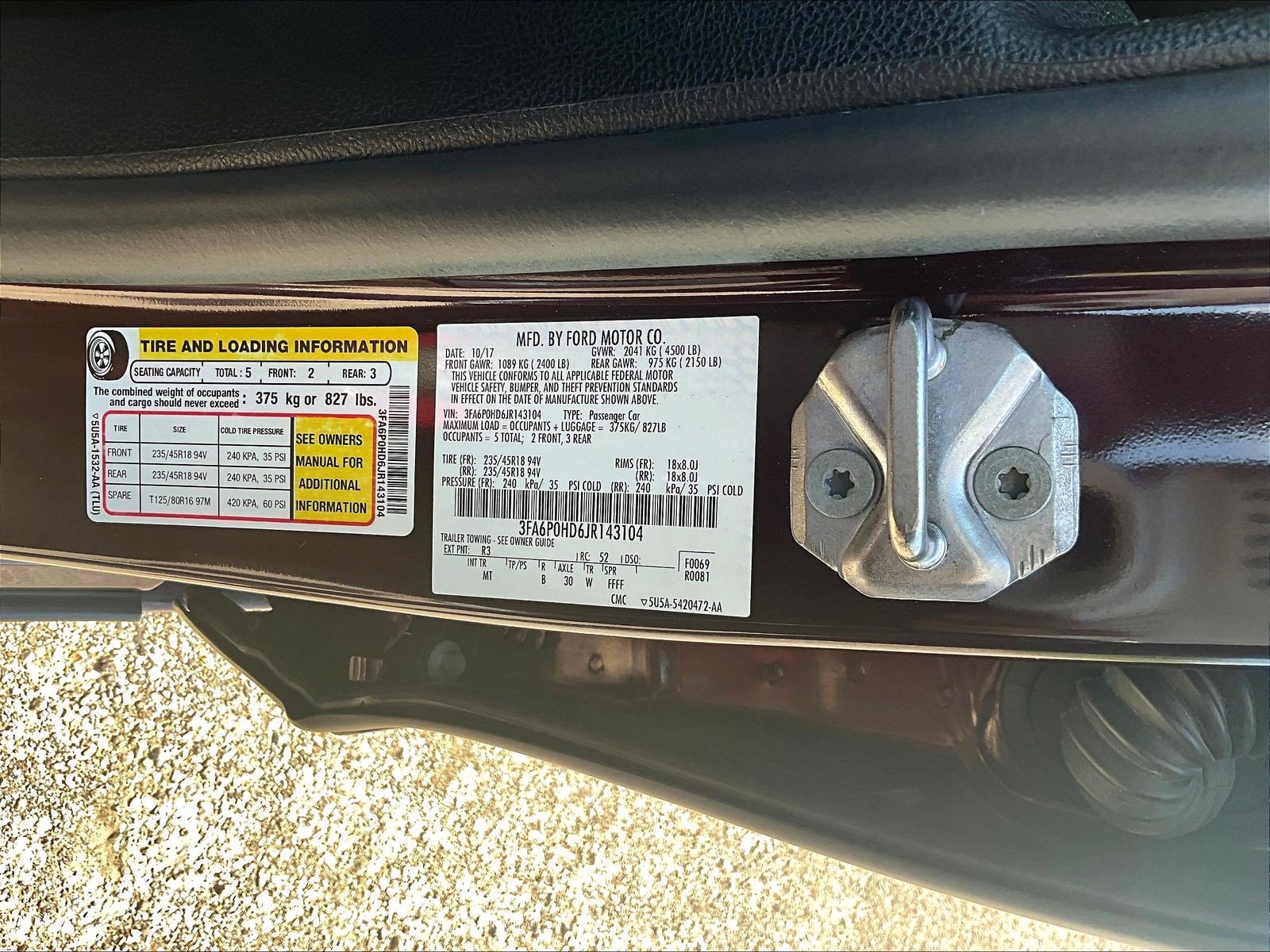 Used 2018 Ford Fusion SE w/ Equipment Group 201A FWD image 19