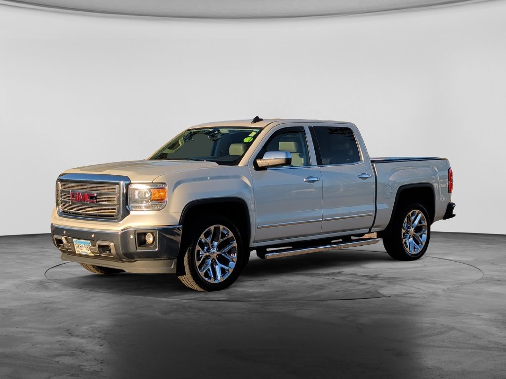 Used 2015 GMC Sierra 1500 SLT w/ SLT Crew Cab Value Package AWD/4WD image 3