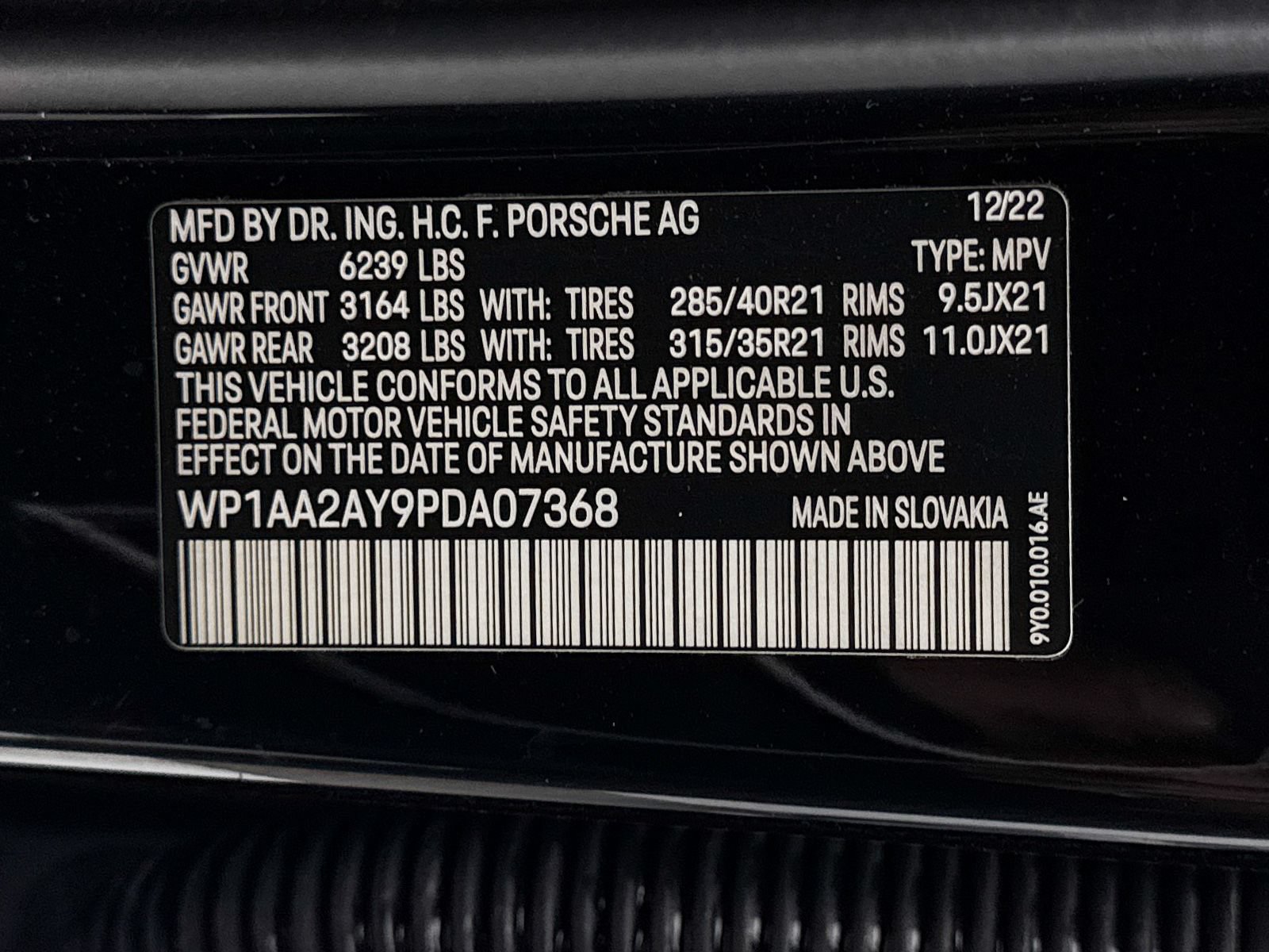 Used 2023 Porsche Cayenne Platinum Edition AWD/4WD image 43