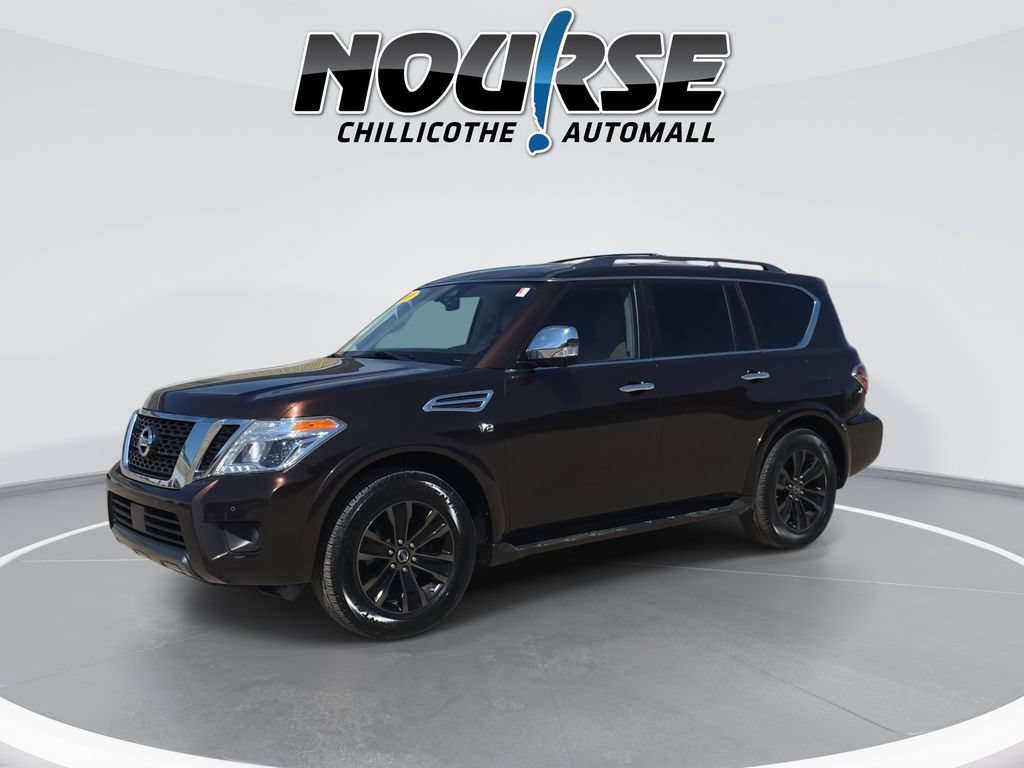 Used 2019 Nissan Armada Platinum w/ Captain's Chairs Package AWD/4WD image 4
