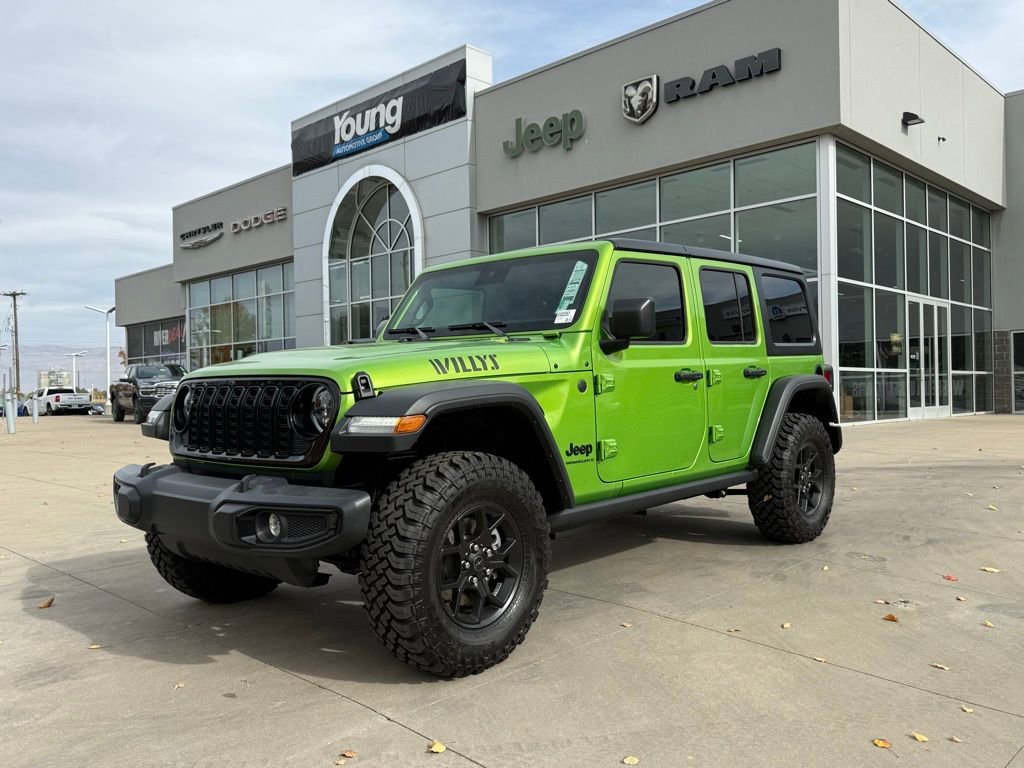 New 2025 Jeep Wrangler Willys