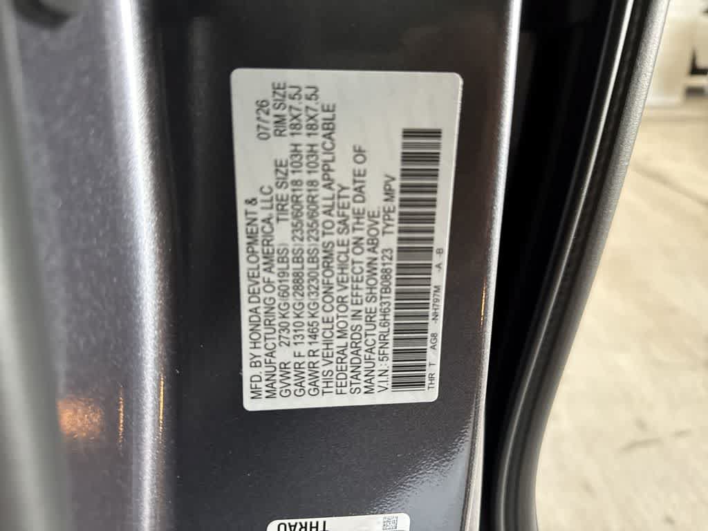 New 2026 Honda Odyssey EX-L image 24