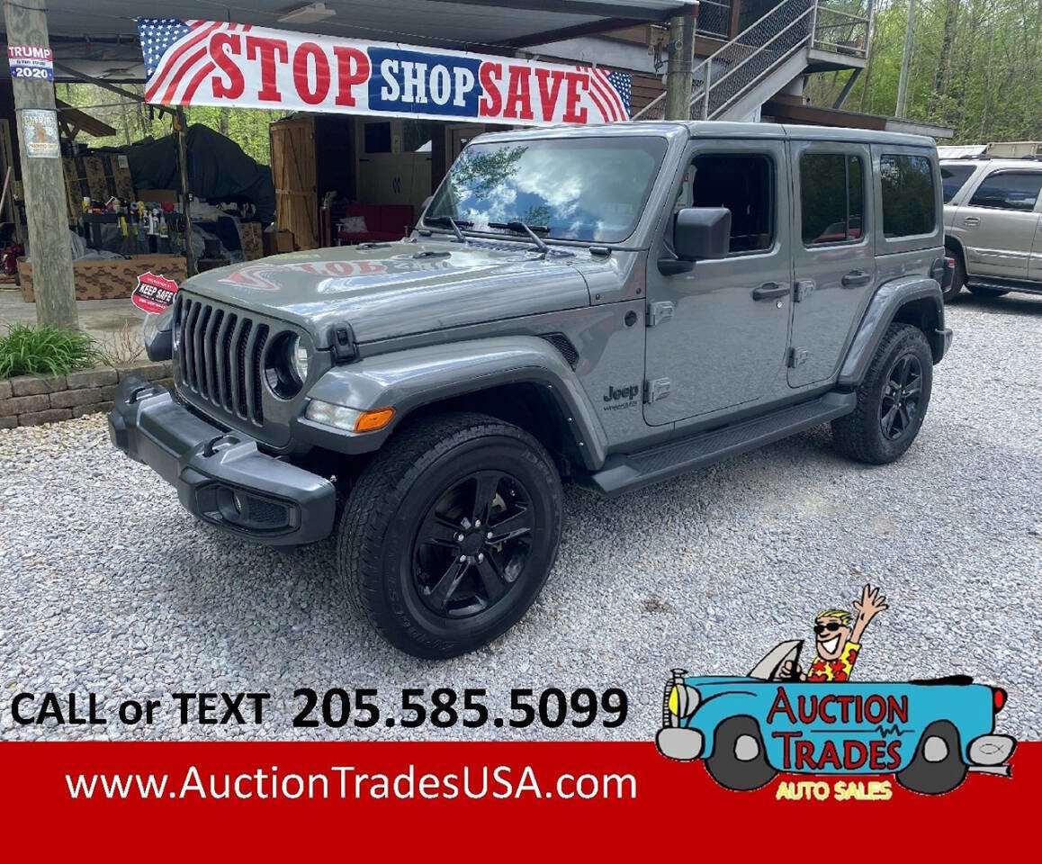 Used 2021 Jeep Wrangler Unlimited Sahara image 1