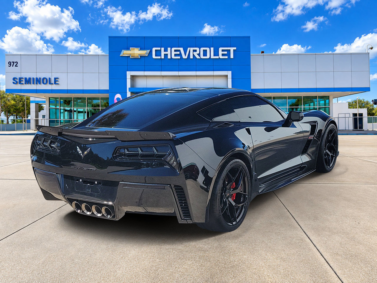 Certified 2019 Chevrolet Corvette Grand Sport w/ Carbon Flash Badge Package RWD image 3