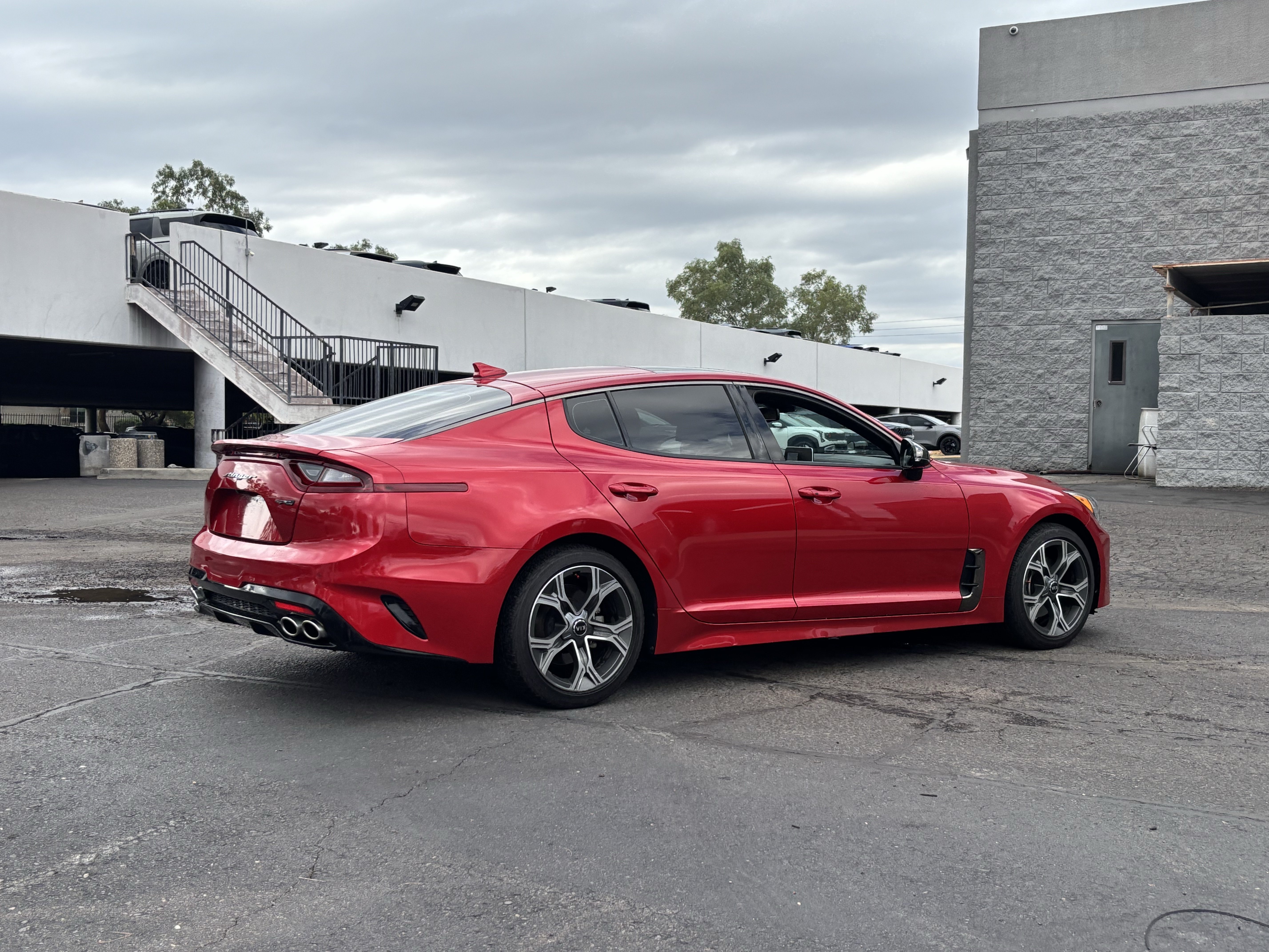 Certified 2021 Kia Stinger GT-Line w/ Sun & Sound Package RWD image 3