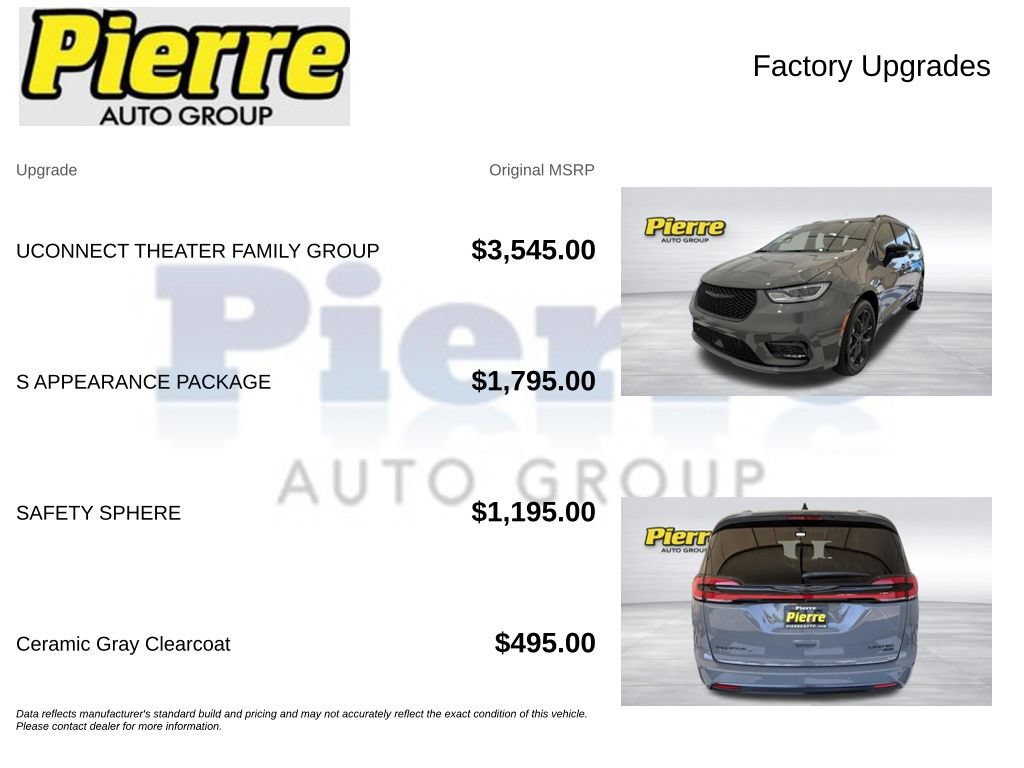 Used 2023 Chrysler Pacifica Limited w/ Uconnect Theater Family Group AWD/4WD image 13